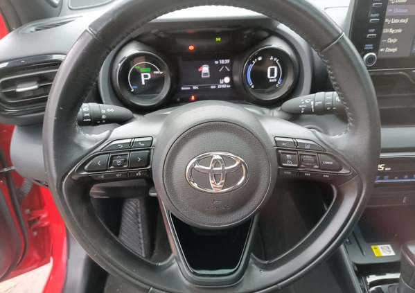 Toyota Yaris cena 82500 przebieg: 23000, rok produkcji 2021 z Gubin małe 781